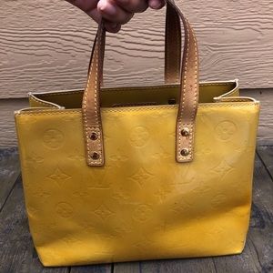 authentic Louis Vuitton Vernis lead PM handbag